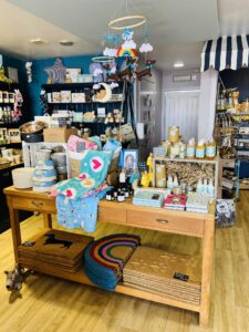 sand and paws shop products on the table